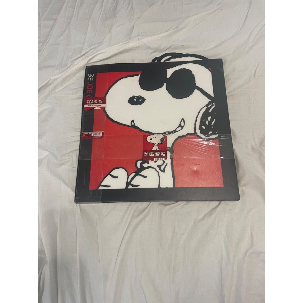 New! Peanuts Snoopy 4 pk Kitchen Table Placemats Best Brands